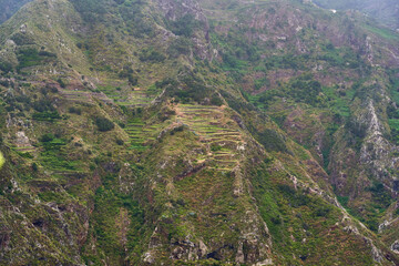 Volcanic cliffs and peaks in Anaga