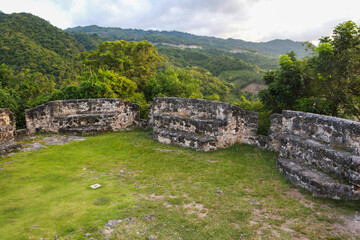 Fort Otanaha in Gorontalo, Indonesia