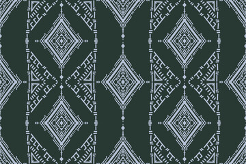 Seamless geometric and doodles line, traditional ikat pattern with earthy tones in geometric and tribal-inspired design. Ideal for textiles, wallpapers, and ethnic-themed projects.