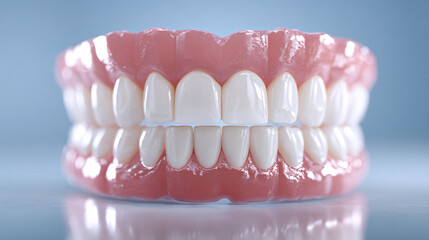 Obraz premium Complete Denture A Comprehensive Guide to Full Mouth Replacement