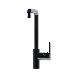 Modern kitchen and bathroom faucet chrome plated