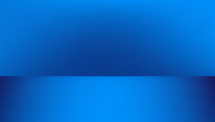 Blue Background - Blank Blue Gradient Background Room, Studio, Interior,
