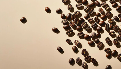 Obraz premium Premium Roasted Coffee Beans - High-Quality Espresso Ingredient. Coffee roasted