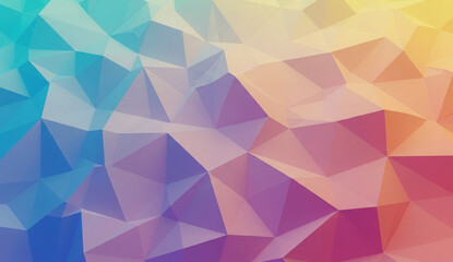 Fototapeta premium Geometric Low Poly Texture