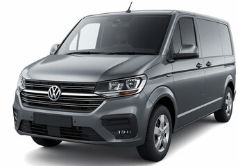 Sleek Silver Van Ready for Adventure