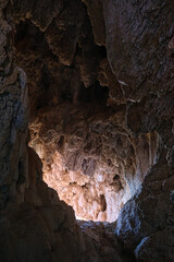 Dark Cave Inside in Spain