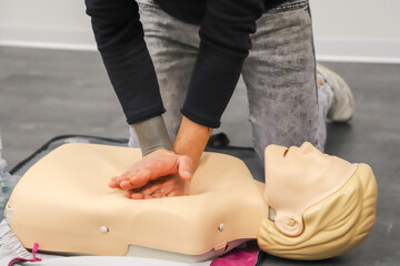 first aid course - company safety - cardiac massage - Basic Life Support