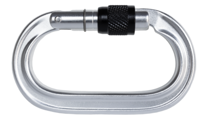 Locking carabiner made for climbing