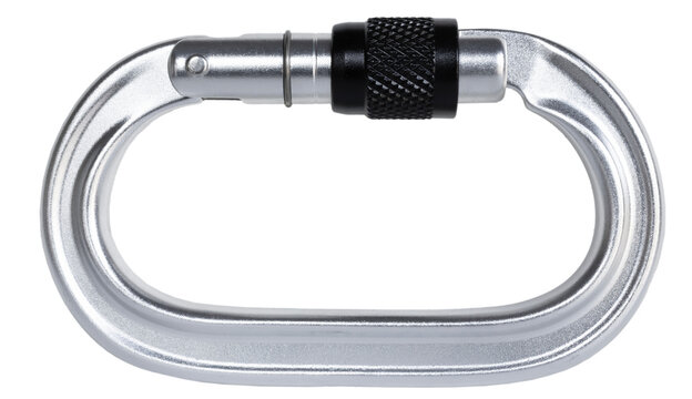 Locking carabiner made for climbing