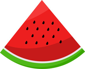 Tasty and fresh watermelon Illustration