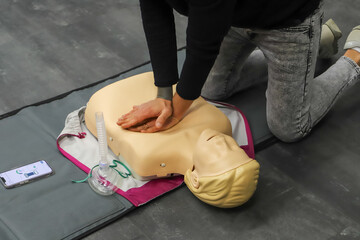 first aid course - company safety - cardiac massage - Basic Life Support