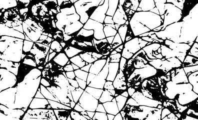 Obraz premium Grunge detailed intertwined texture, threads, lines, wire, veins, monochrome. Grunge old detailed texture. Vector background