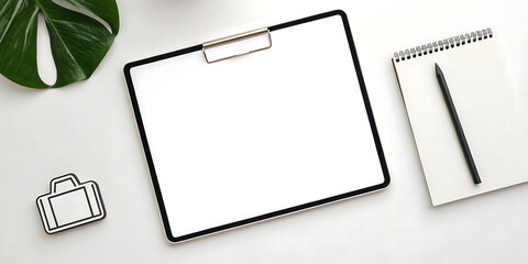 notepad with pen