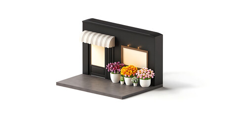 gift box on white background