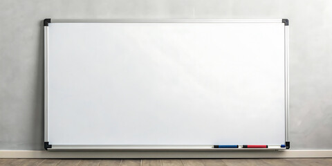 blank billboard on wall