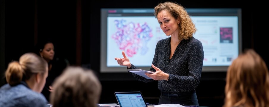 Business presentation seminar - Powered by Adobe