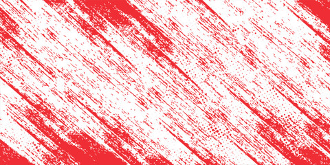 red abstract grunge background with red halftones