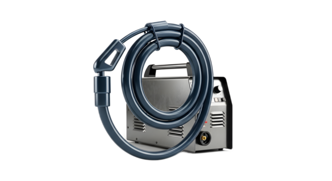 High-Pressure Washer Cleaning Machine with Long Hose and Durable Design