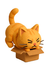 Whimsical cat-shaped toy for pet entertainment, ideal for promoting pet engagement and interactive play.