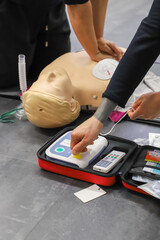 first aid course - company safety - cardiac massage - Basic Life Support