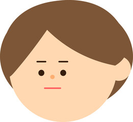 무표정 남자 사람