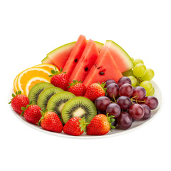 Fresh Fruit Platter with Assorted Fruits