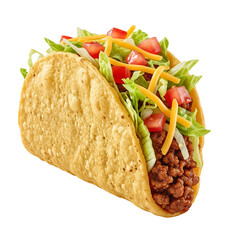 Crispy Beef Taco with Toppings
