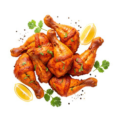 Tandoori Chicken Drumsticks from Above