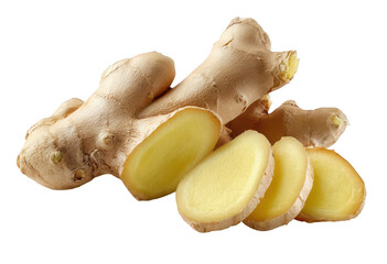 Fresh Ginger Root Display