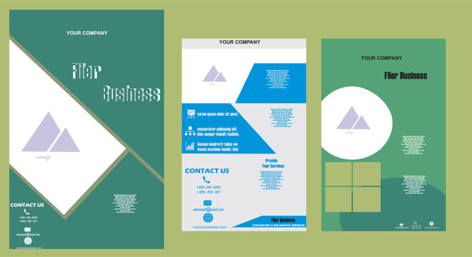 modern design template for business