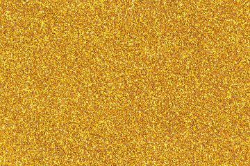 Luxurious gold glitter texture background perfect for festive, elegant, and glamorous design themes.