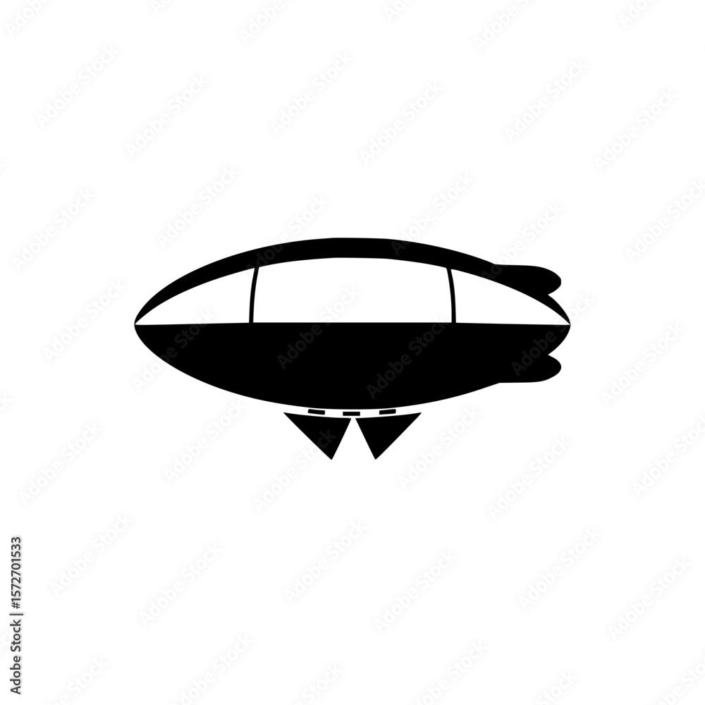 Poster silhouette pictogram set featuring various isolated vector icons for different activities and object