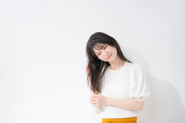 女性　ヘアケア