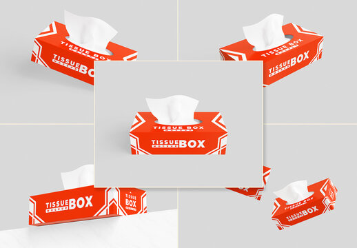 Tissue Box Mockup