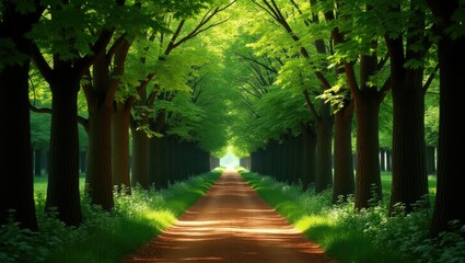 alley in the park