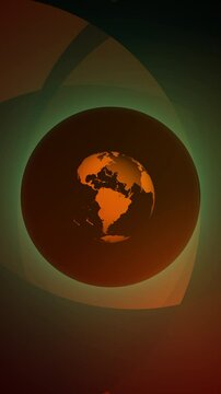  World Animation Elevate Your Content: Stunning Blue World Animation for Media and Social Engagement!