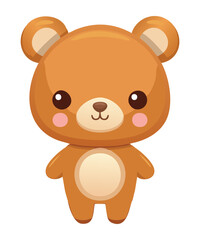 Light Brown Bear Cub Cream Paws