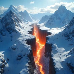 Earthquakes and lava in various forms And the ground conditions in different air