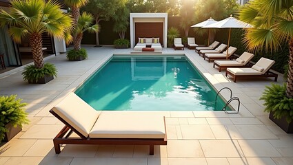luxury swimming pool