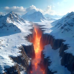 Earthquakes and lava in various forms And the ground conditions in different air