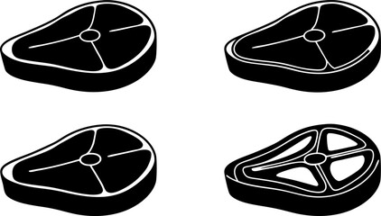 t bone beef steak flat icon for food apps and webs (1).eps