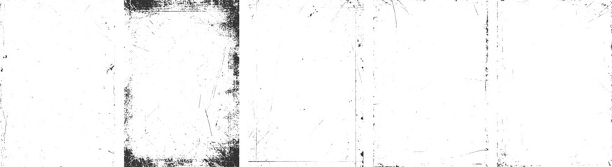 Old damage Dirty grainy and scratches. Rustic grunge vector texture with grain and stains. Abstract noise background.
