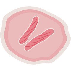 Tuberculosis Bacteria. Microbe icon vector image. Can be used for Tuberculosis.