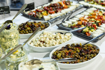 Mediterranes Vorspeisebuffet