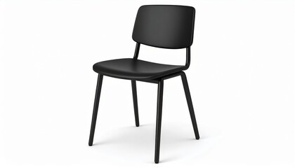 Fototapeta premium Black Modern Simple Chair