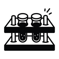 Test Tubes Icon