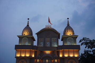 Traditional temple architecture modern interpretation of religious
