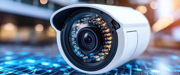 Modern Security Surveillance Camera