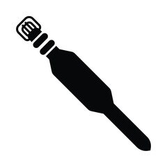 Weightlifting belt vector  Icon which can easily edit or modify