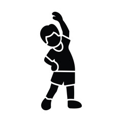 Workout Vector Icon which can easily modify or edit